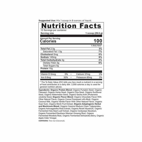 Plant Protein+ Organic, ANN